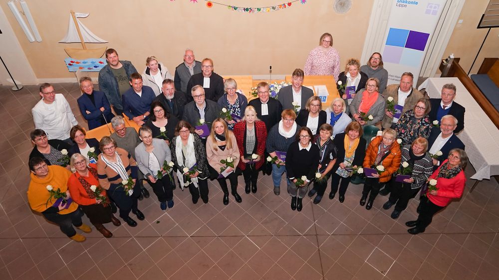 Mit dem Kronenkreuz geehrt